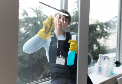 Nettoyage de vitres intérieures et extérieures à Châtres